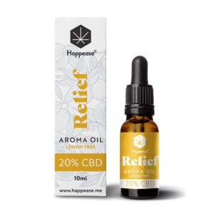 Happease CBD Olej “Relief” Lemon Tree 20%