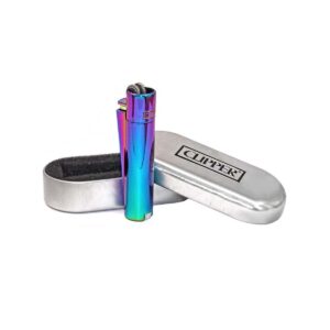 Clipper with metal case “Rainbow”
