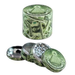 Black Leaf Dollar grinder 53 mm (4 části)
