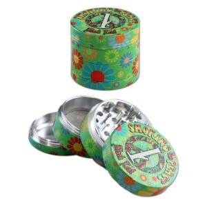 Black Leaf Smoking for Peace grinder 53 mm (4 části)