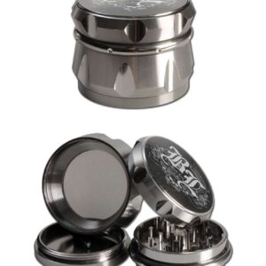 Black Leaf Crown grinder 55 mm (4 části) – šedý