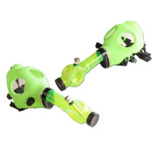 Gas Mask bong – zelený