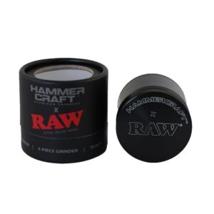 RAW Hammer Craft grinder 55 mm (4 části) – černý