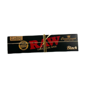 RAW Black Connoisseur King Size Slim papírky + filtry